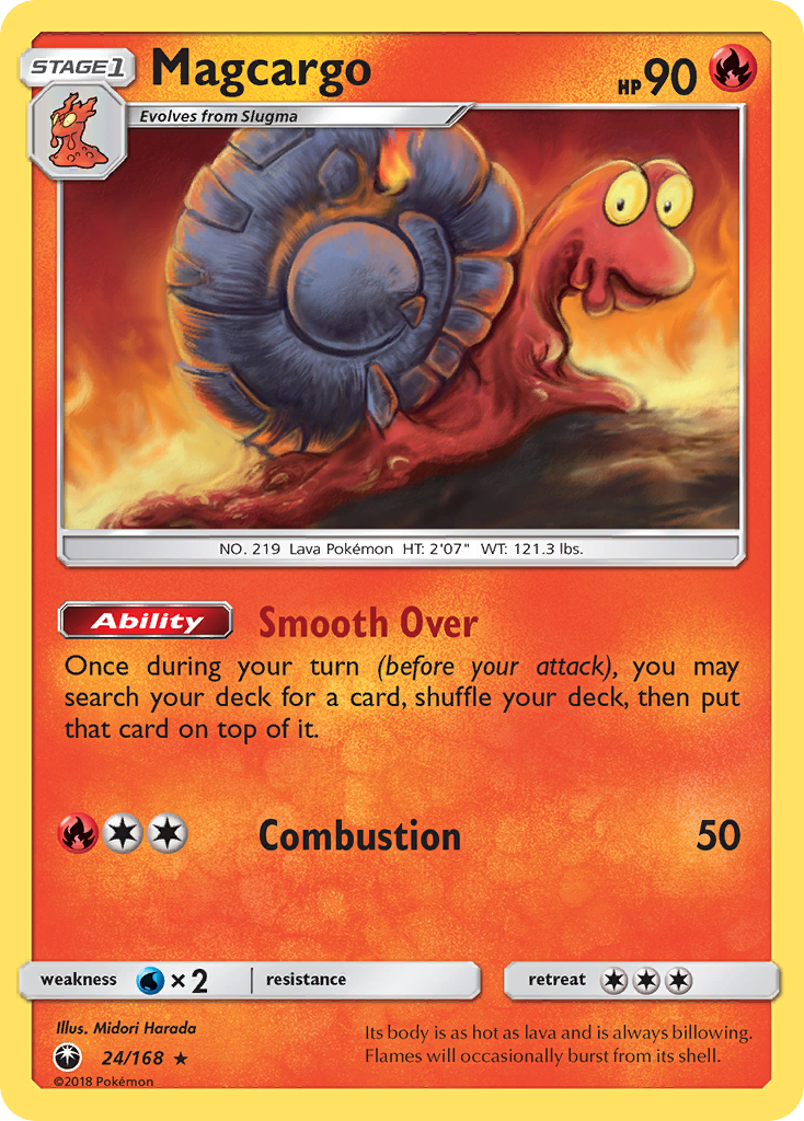 Celestial Storm Magcargo #24/168